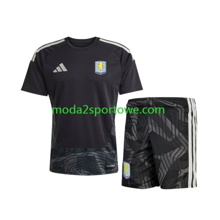 Koszulka Aston Villa Bramkarska Dziecięcy Wyjazdowe Stroje Piłkarskie 2026/27 Krótki Rękaw Koszulka Aston Villa Bramkarska Dziecięcy Wyjazdowe Stroje Piłkarskie 2026/27 Krótki Rękaw